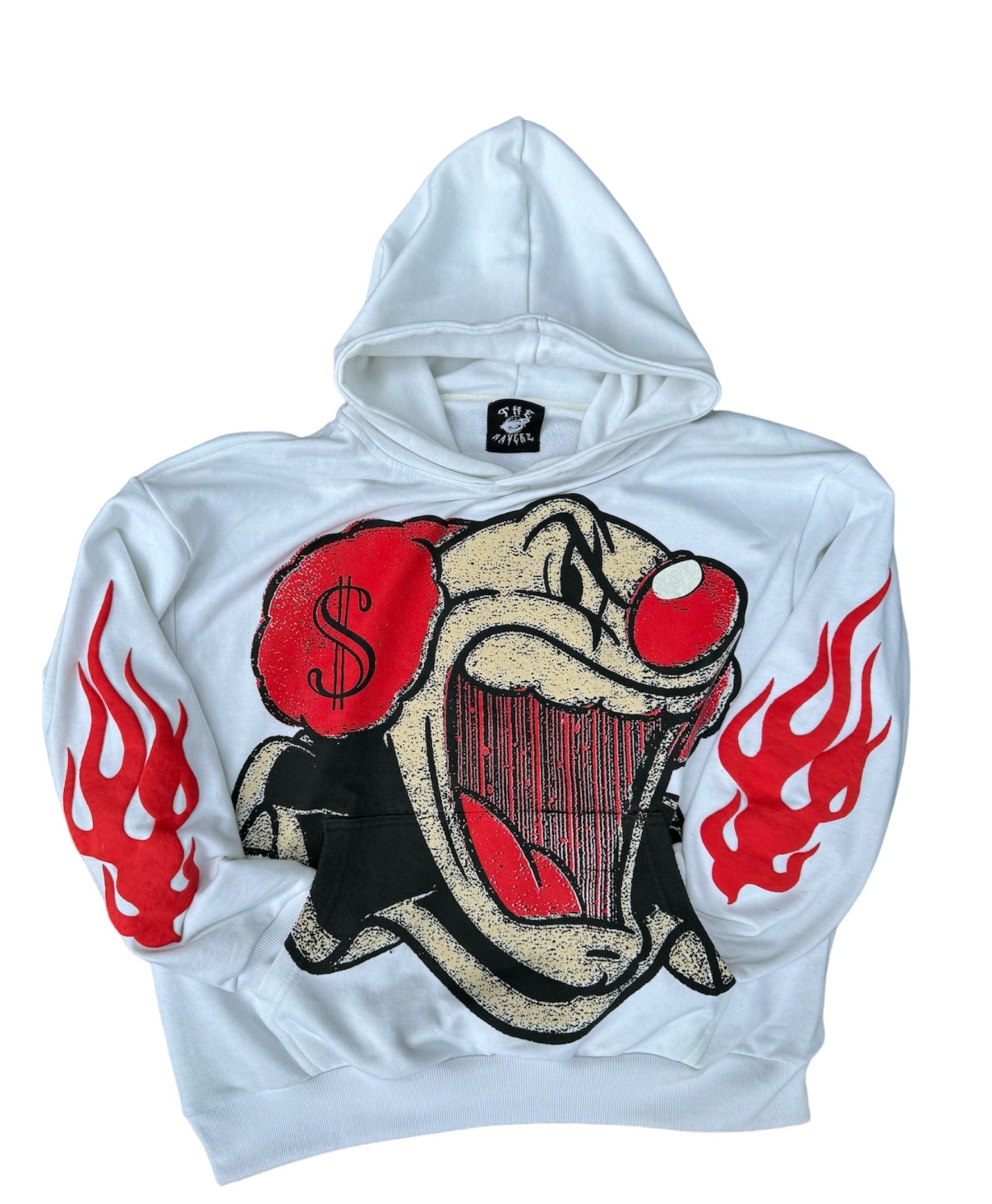 Clown Hoodie White