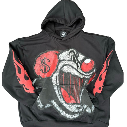 Clown Hoodie Black